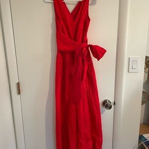 J Crew jumpsuit with side bow
